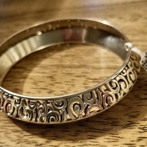 Brighton Deco Angular Bangle Bracelet